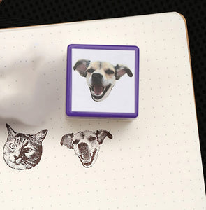Personalized Pet Portrait Stamp